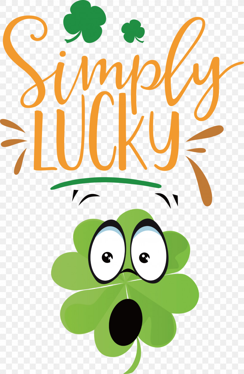 Simply Lucky Lucky St Patricks Day, PNG, 1959x3000px, Lucky, Animation, Logo, Luck, Painting Download Free