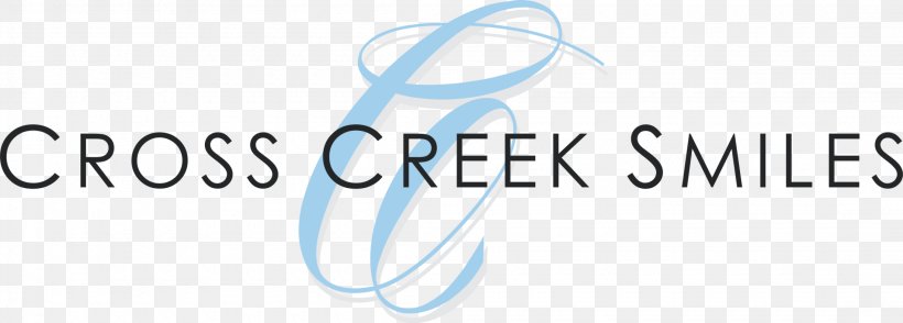 Cross Creek Smiles, PNG, 2200x791px, Logo, Blue, Brand, Dentist, Dentistry Download Free