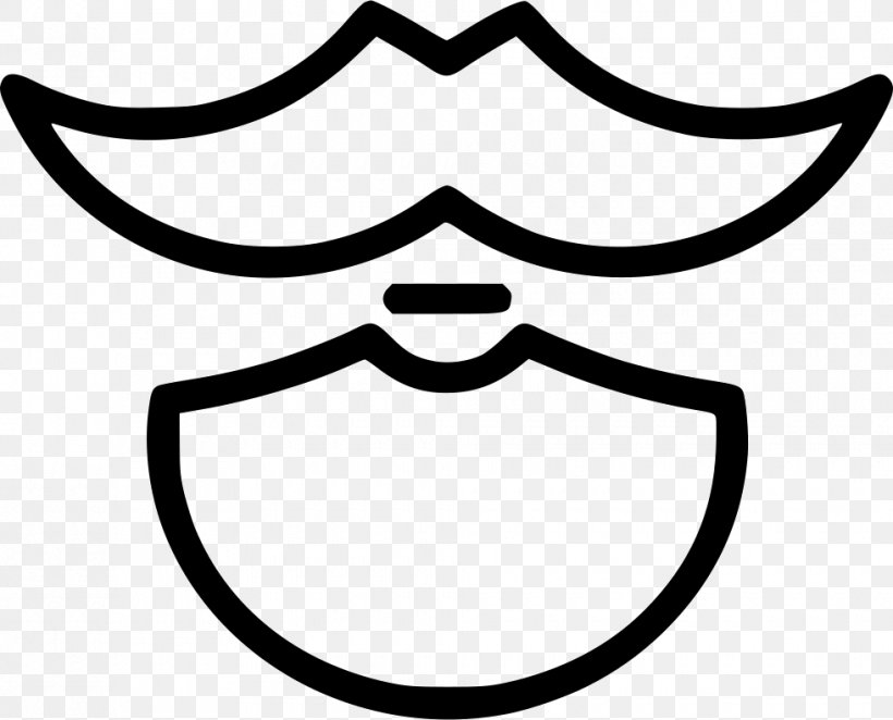 Beard Moustache Clip Art, PNG, 980x792px, Beard, Black And White, Depositphotos, Eyewear, Facial Hair Download Free