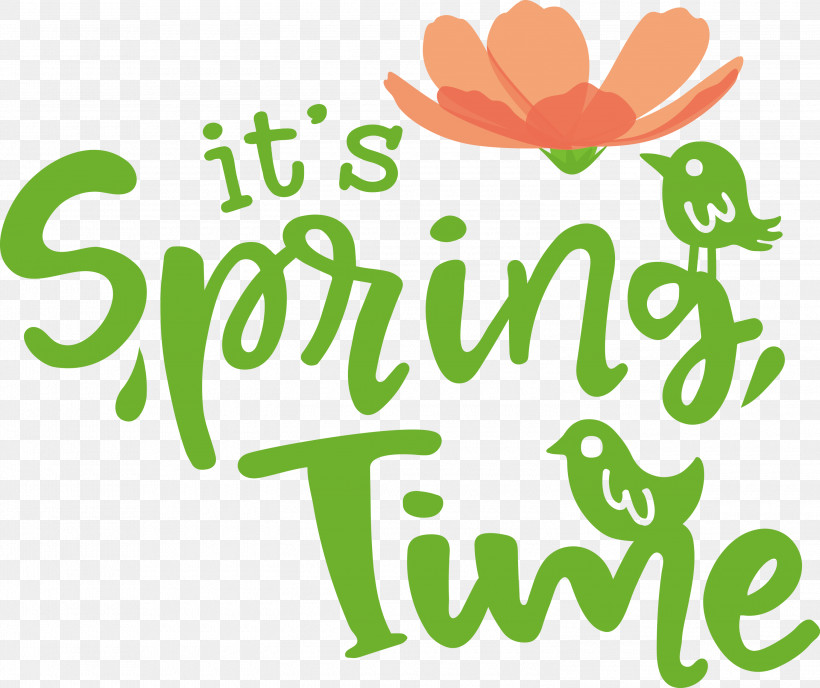 Spring Time Spring, PNG, 3000x2519px, Spring Time, Flower, Green, Leaf, Line Download Free