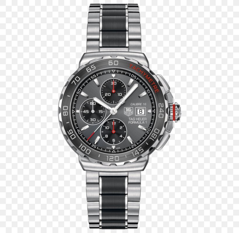 TAG Heuer Men's Formula 1 Calibre 16 Watch Chronograph, PNG, 800x800px, Formula 1, Auto Racing, Automatic Watch, Brand, Chronograph Download Free