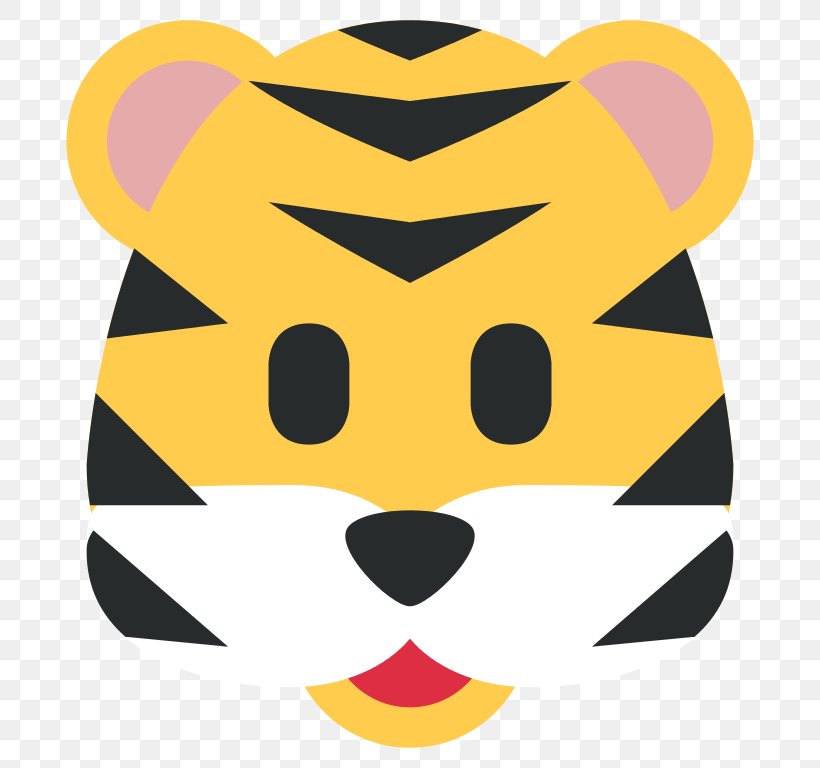 Emoji Sticker, PNG, 768x768px, Tiger, Cartoon, Email, Emoji, Emoji Quiz Combine Guess The Emoji Download Free