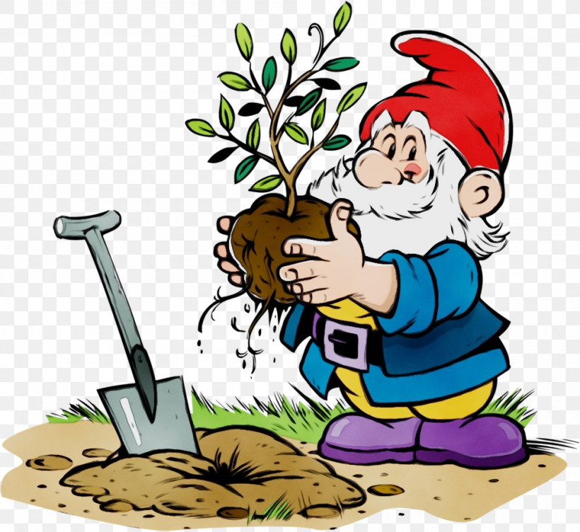 Garden Gnome Dopey JPEG, PNG, 1000x918px, Watercolor, Cartoon, Dopey, Drawing, Garden Download Free