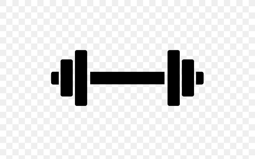 Physical Exercise Dumbbell Fitness Centre Physical Fitness Weight Training, PNG, 512x512px, Physical Exercise, Barbell, Black, Black And White, Brand Download Free