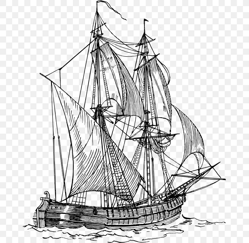 Sailing Ship Piracy Clip Art, PNG, 669x800px, Ship, Artwork, Baltimore Clipper, Barque, Barquentine Download Free