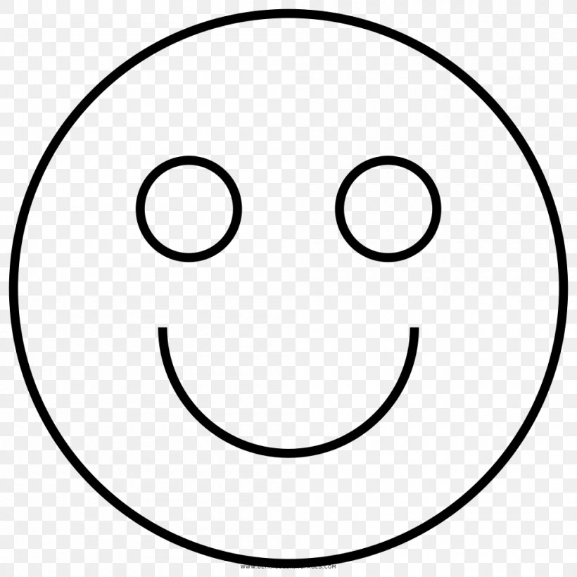 Smiley Nose White Line Art, PNG, 1000x1000px, Smiley, Area, Black, Black And White, Emoticon Download Free