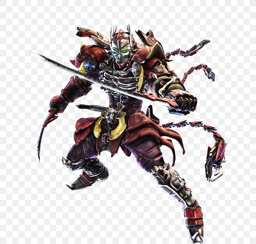 Tekken 6: Bloodline Rebellion Tekken 7 Yoshimitsu, PNG, 636x781px, Tekken 6, Action Figure, Akuma, Bandai Namco Entertainment, Decapoda Download Free