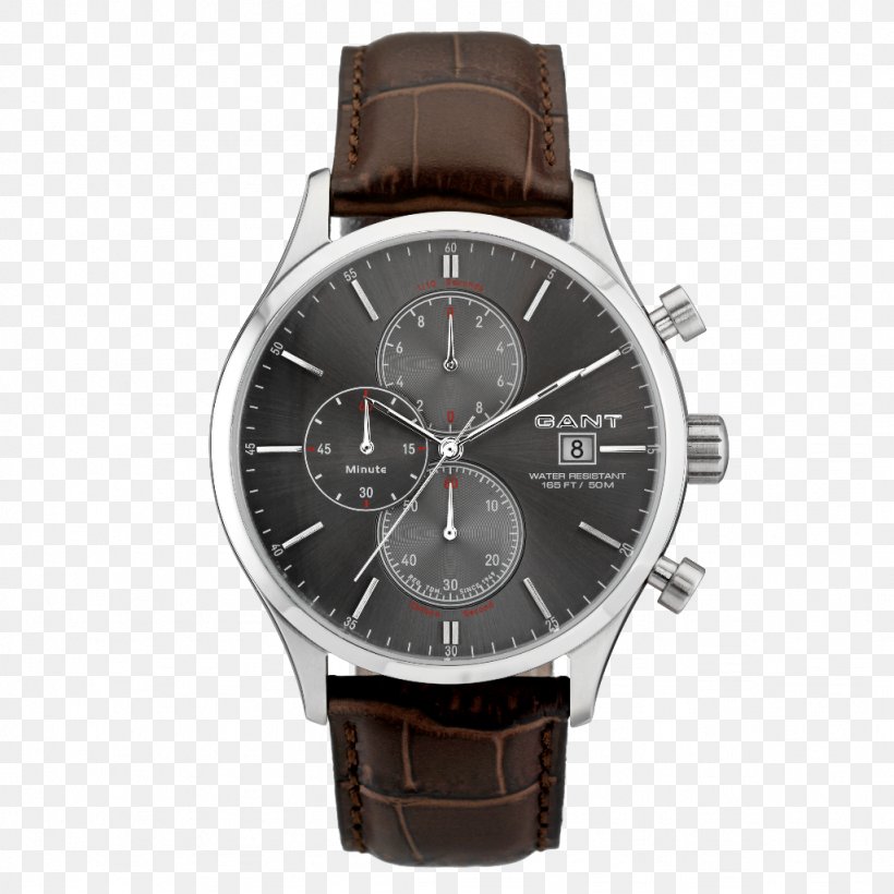 Watch Chronograph Gant Rolex Buckle, PNG, 1024x1024px, Watch, Brand, Brown, Buckle, Chronograph Download Free