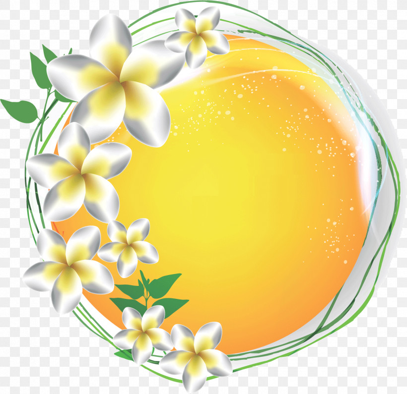 Flos Plumeriae Flower Frame Floral Frame, PNG, 1444x1400px, Flos Plumeriae Flower Frame, Floral Frame, Flower, Frangipani, Plant Download Free