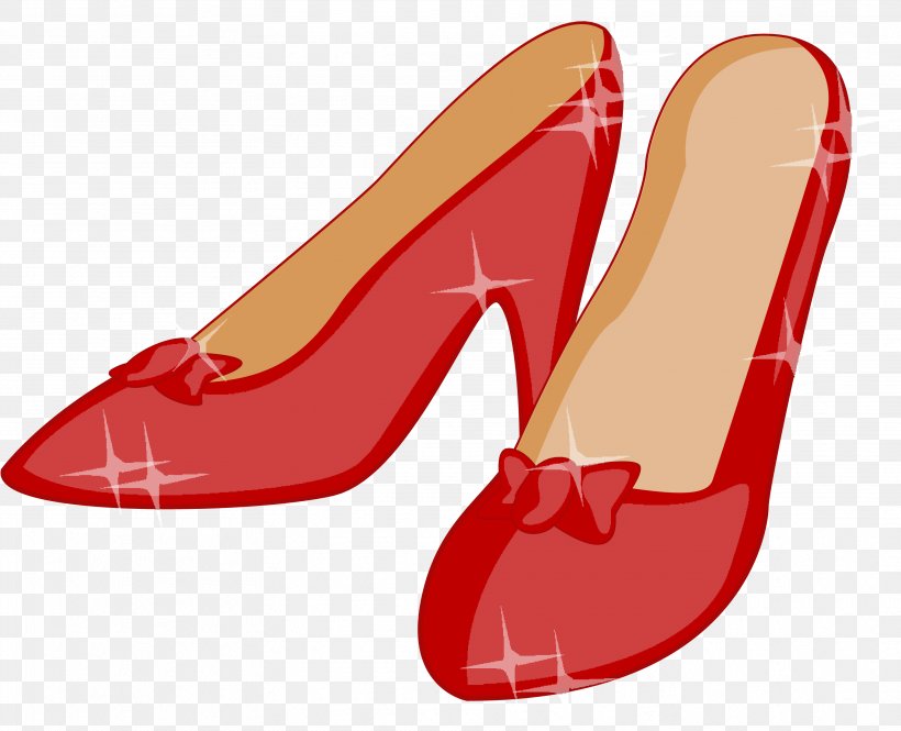 Ruby Slippers Dorothy Gale Clip Art, PNG, 3538x2870px, Slipper, Ballet Flat, Dorothy Gale, Emerald City, Flipflops Download Free