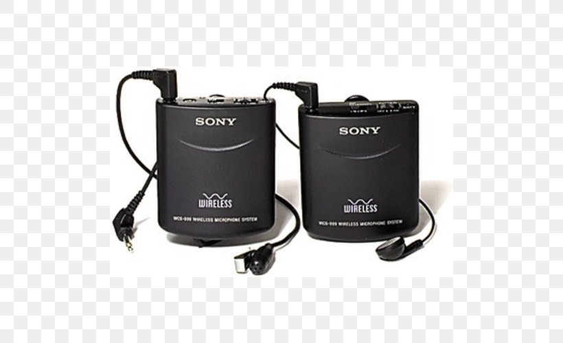 Audio Microphone Wireless Sony WCS-999, PNG, 500x500px, Audio, Audio Equipment, Camcorder, Camera, Camera Accessory Download Free