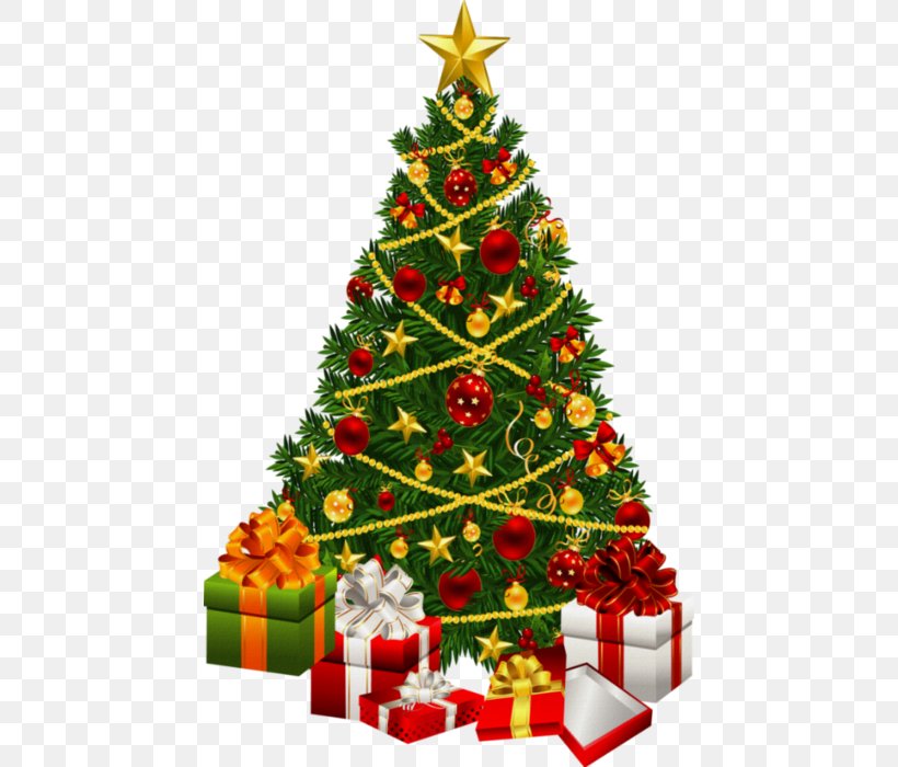 Christmas Tree Gift New Year, PNG, 448x700px, Christmas, Christmas Decoration, Christmas Ornament, Christmas Tree, Conifer Download Free
