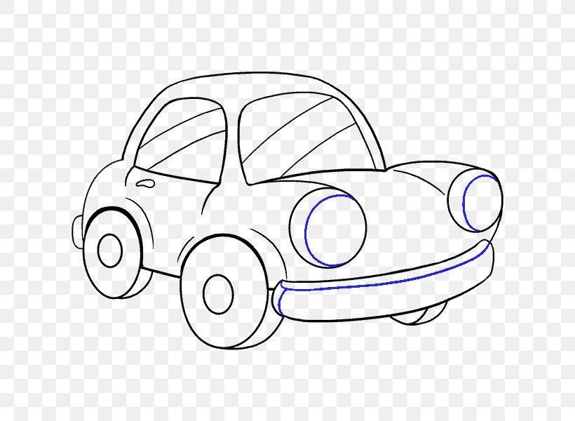 How To Draw A Cartoon Car Step by Step Drawing Guide by Dawn  DragoArt