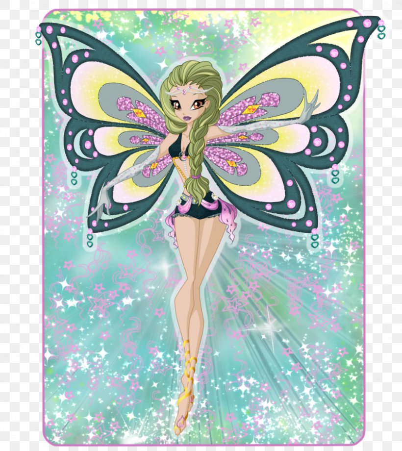 Bloom Musa Tecna Winx Club, PNG, 844x947px, Bloom, Art, Brush Footed Butterfly, Butterfly, Croquis Download Free