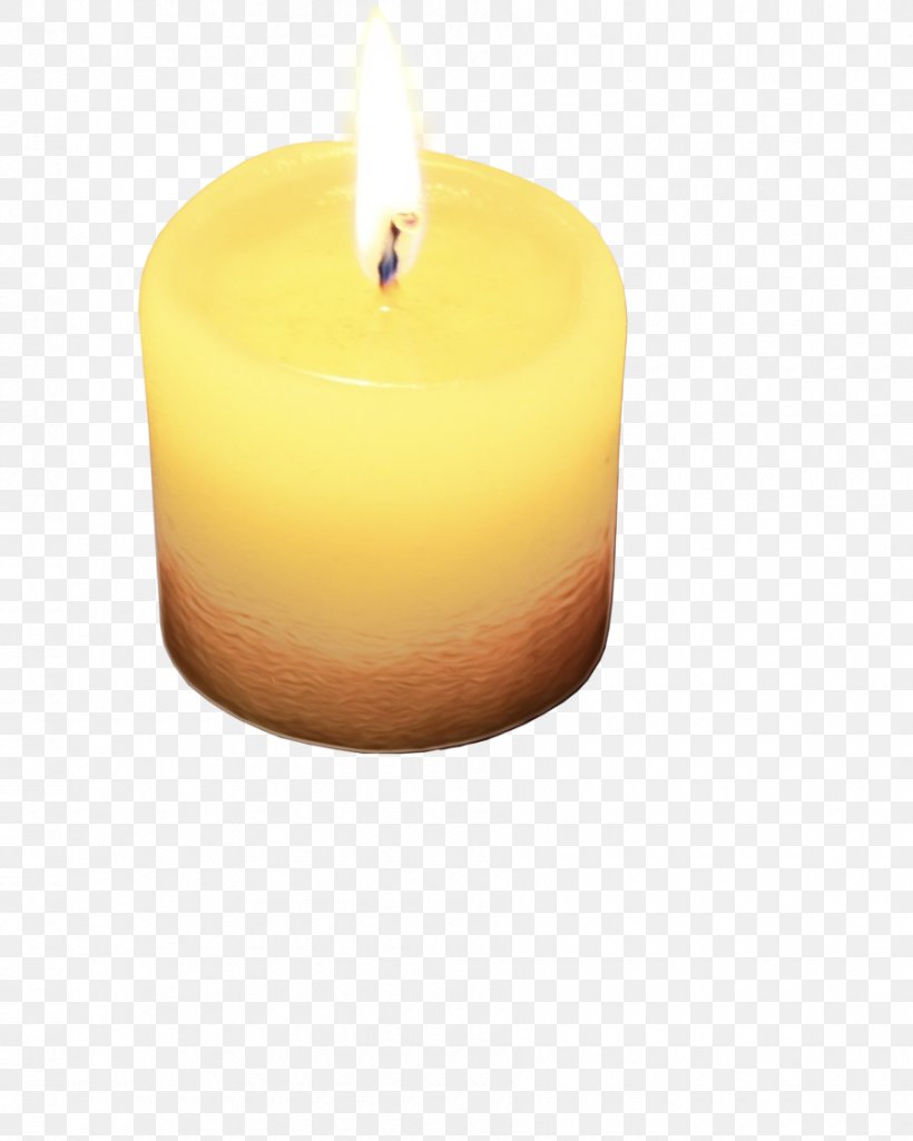 Candle Flameless Candle Wax Lighting Yellow, PNG, 900x1125px, Watercolor, Candle, Candle Holder, Cylinder, Flame Download Free