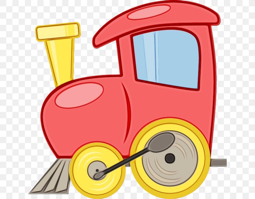 Clip Art Mode Of Transport Motor Vehicle Vehicle Yellow, PNG, 639x640px, Watercolor, Locomotive, Mode Of Transport, Motor Vehicle, Paint Download Free
