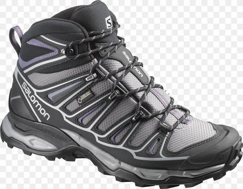 Hiking Boot Salomon Group Shoe Track Spikes Gore-Tex, PNG, 2591x2016px, Hiking Boot, Athletic Shoe, Black, Boot, Cross Training Shoe Download Free