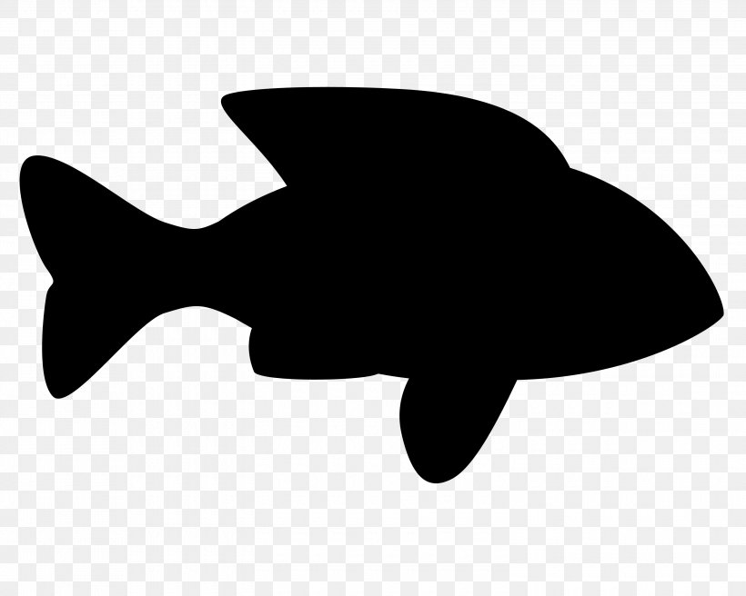 Fish Silhouette Clip Art, PNG, 3000x2400px, Fish, Black, Black And White, Dolphin, Fishing Download Free