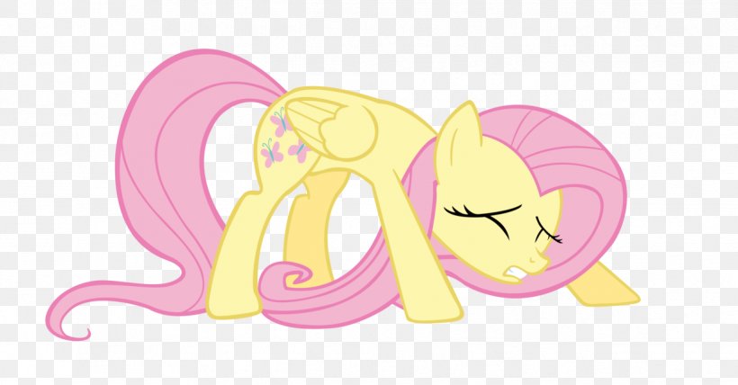 Fluttershy Pony YouTube Screaming, PNG, 1236x646px, Watercolor, Cartoon, Flower, Frame, Heart Download Free