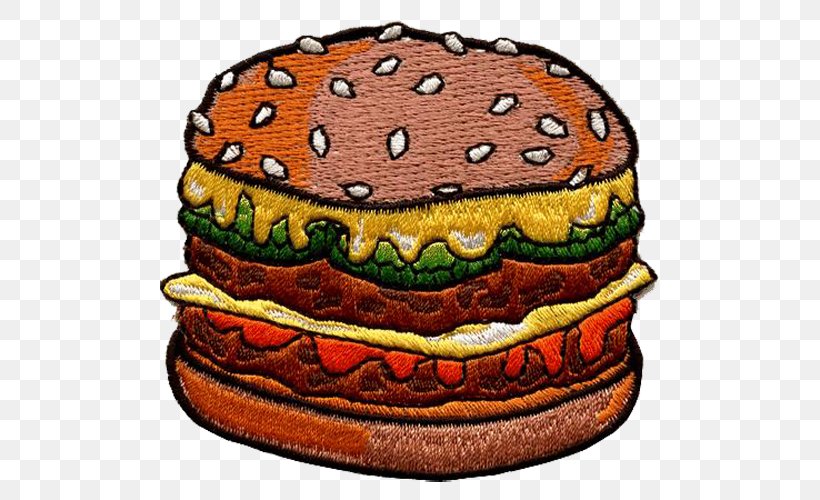 Hamburger Sticker Cheeseburger Fast Food Burger King, PNG, 500x500px, Hamburger, Burger King, Cheeseburger, Chocolate Cake, Cuisine Download Free