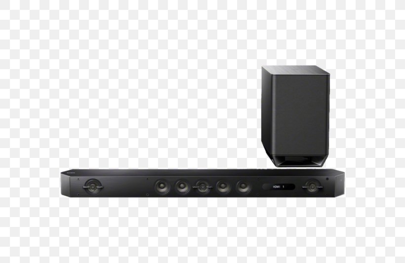 Soundbar Home Theater Systems Surround Sound Sony Subwoofer, PNG, 640x533px, Soundbar, Audio Equipment, Audio Receiver, Bluetooth, Dts Download Free