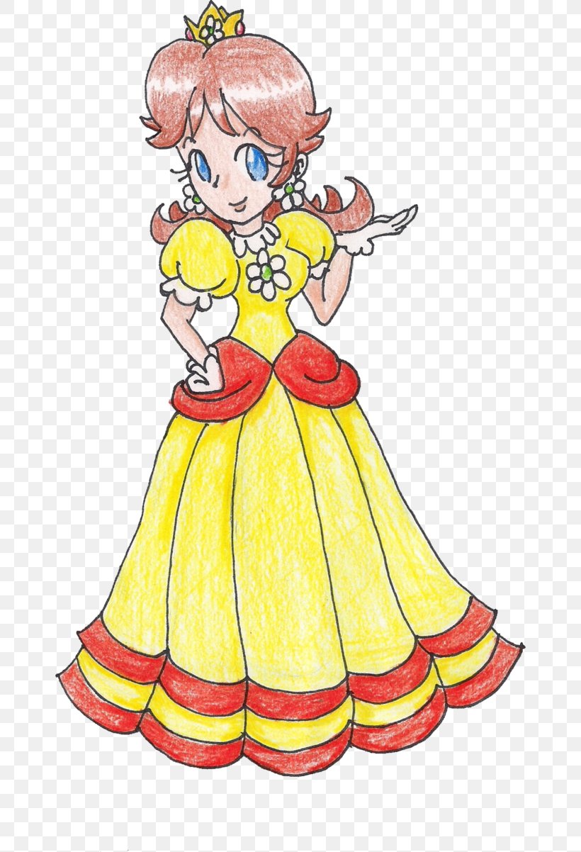 Princess Daisy Mario Kart 7 Mario Kart DS Mario Series Nintendo, PNG, 664x1202px, Princess Daisy, Art, Artwork, Child, Clothing Download Free