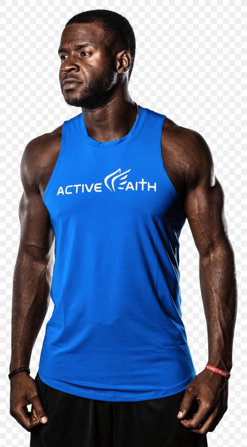 T-shirt Logo Sleeveless Shirt Hoodie, PNG, 900x1631px, Tshirt, Arm, Blue, Bodybuilding, Electric Blue Download Free