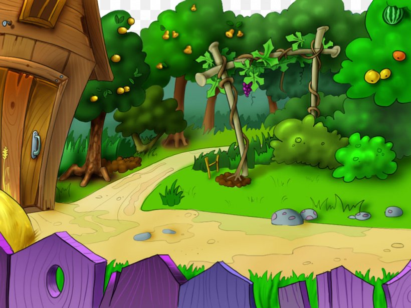 Green Cartoon Adventure Game Biome Tree, PNG, 1000x750px, Green, Adventure Game, Biome, Cartoon, Fictional Character Download Free