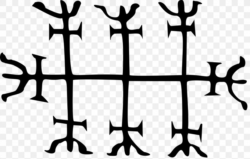 Strandagaldur Icelandic Magical Staves Runes Haglaz, PNG, 1280x817px, Strandagaldur, Black And White, Branch, Haglaz, Icelandic Download Free