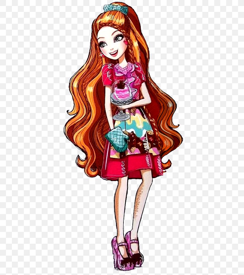 Mattel Ever After High Holly O'Hair And Poppy O'Hair Rapunzel Lagoona Blue Monster High, PNG, 476x925px, Watercolor, Cartoon, Flower, Frame, Heart Download Free