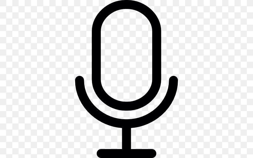 Microphone Sound Recording And Reproduction Clip Art, PNG, 512x512px, Microphone, Black And White, Dictation Machine, Human Voice, Logo Download Free
