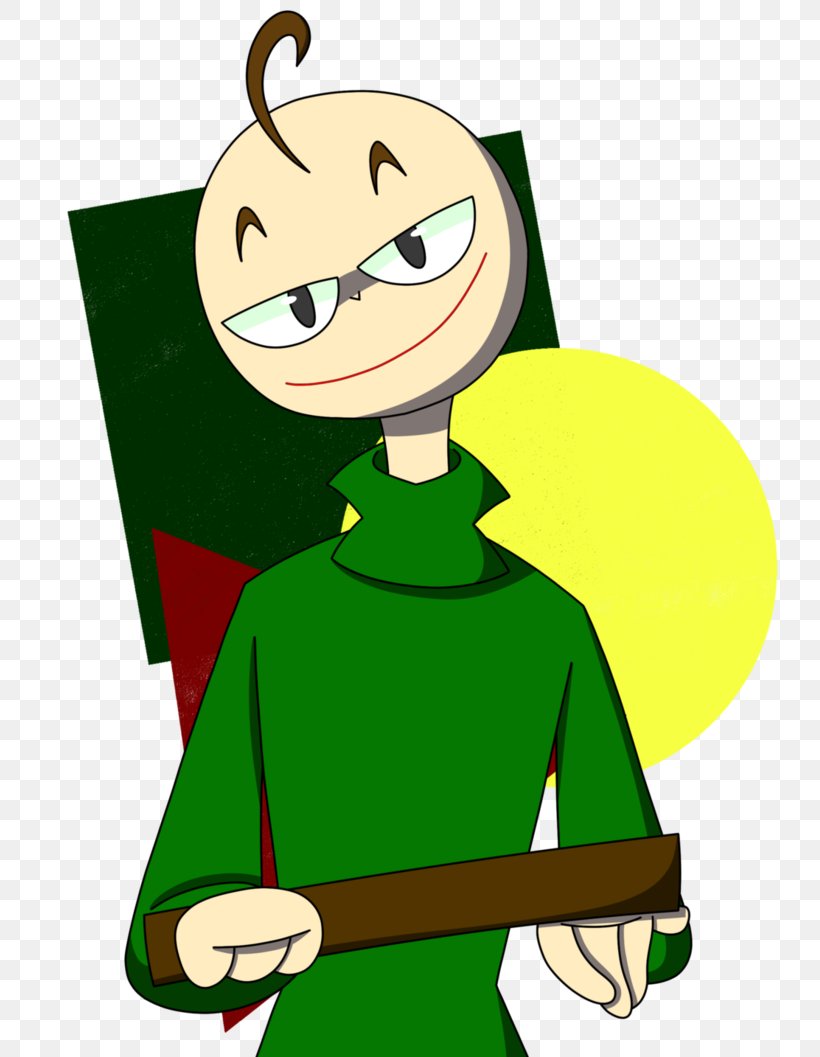 Baldi's Basics In Education & Learning DeviantArt Drawing Illustration, PNG, 755x1057px, 2018, Art, Animated Cartoon, Animation, Artist Download Free