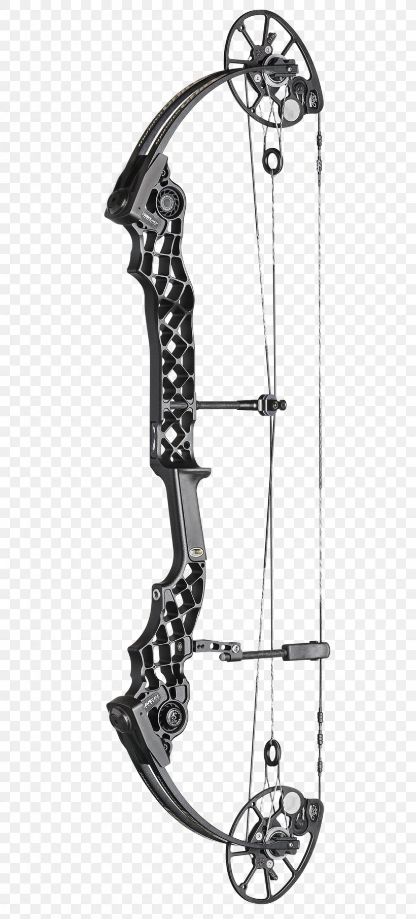 Compound Bows Bow And Arrow Archery Bowhunting, PNG, 1078x2380px, Compound Bows, Archery, Bear Archery, Black And White, Bow Download Free