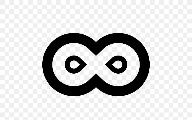 Infinity Symbol Clip Art, PNG, 512x512px, Infinity Symbol, Android, Area, Black And White, Eyewear Download Free