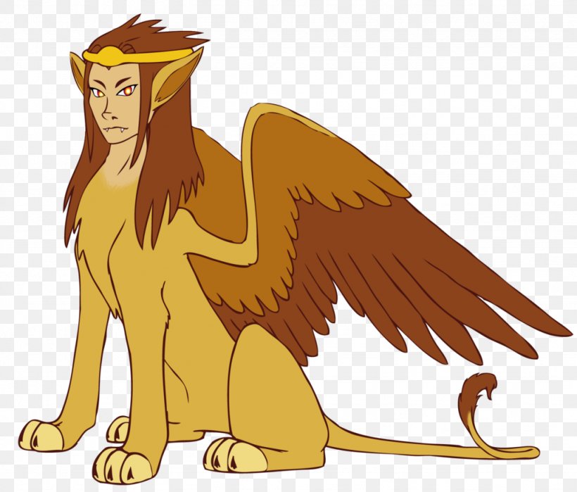 Lion Cat Legendary Creature Beak Bird, PNG, 1024x874px, Lion, Art, Beak, Big Cat, Big Cats Download Free
