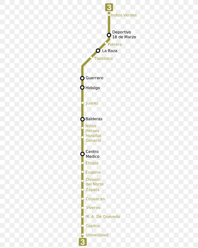 Mexico City Metro Line 3 Rapid Transit Metro Indios Verdes Metro Universidad, PNG, 324x1023px, Mexico City Metro Line 3, Area, Commuter Station, Diagram, Encyclopedia Download Free