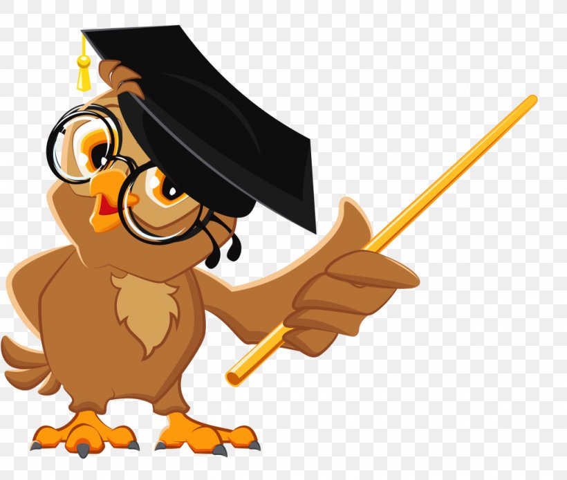 Owl Education Teacher Illustration, PNG, 1024x867px, Owl, Beak, Bird, Blackboard, Cartoon Download Free
