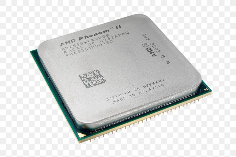 Central Processing Unit AMD Phenom Athlon 64 X2 Socket AM3 Phenom II, PNG, 768x545px, 64bit Computing, Central Processing Unit, Advanced Micro Devices, Amd Fx, Amd Phenom Download Free