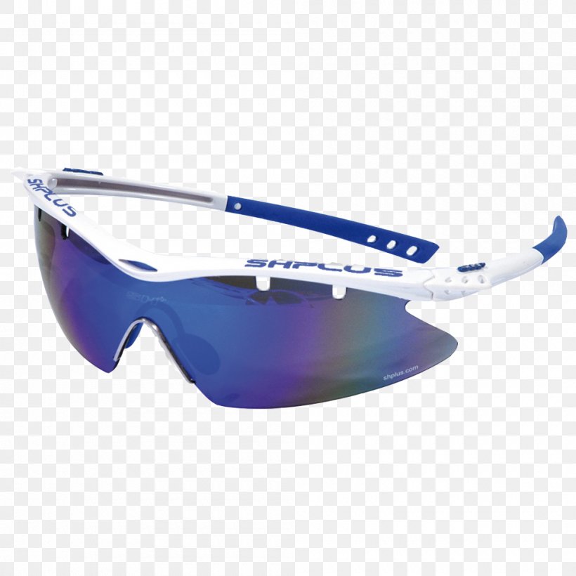 Goggles Sunglasses Bicycle Cycling, PNG, 1000x1000px, Goggles, Aqua, Azure, Bicycle, Blue Download Free