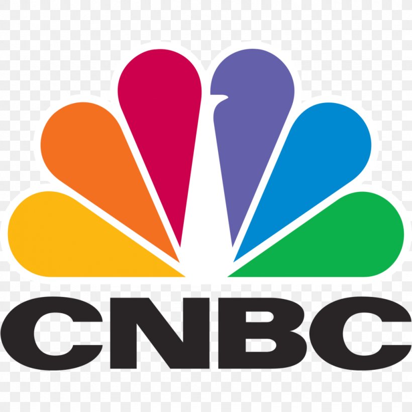 CNBC Logo Of NBC Television NBCUniversal, PNG, 1024x1024px, Cnbc, Brand, Business, Heart, Logo Download Free