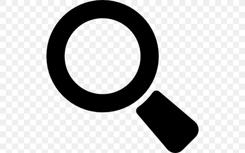 Magnifying Glass Symbol, PNG, 512x512px, Magnifying Glass, Black And White, Logo, Magnifier, Search Box Download Free