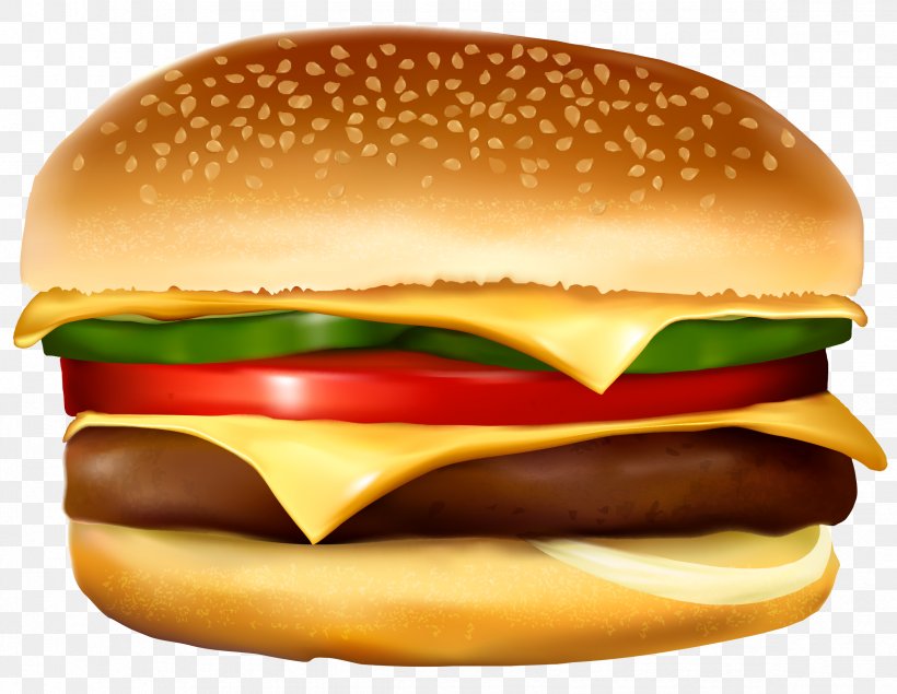 Hamburger Burgers Vector Euclidean Vector, PNG, 2349x1820px, Hamburger, Breakfast Sandwich, Bun, Burger King, Cheeseburger Download Free