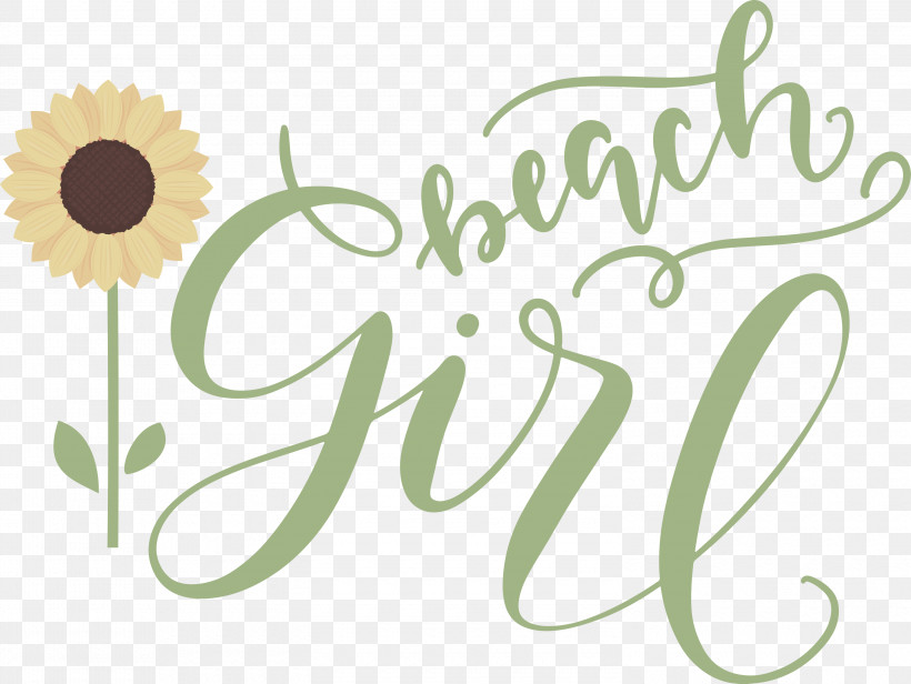 Beach Girl Summer, PNG, 3000x2254px, Beach Girl, Biology, Floral Design, Flower, Green Download Free