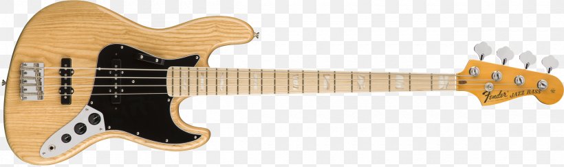 Fender '70s Jazz Bass Fender American Professional Jazz Bass Fender Musical Instruments Corporation Bass Guitar Fender American Original Series, PNG, 2400x717px, Fender 70s Jazz Bass, Acoustic Electric Guitar, Acoustic Guitar, Animal Figure, Bass Guitar Download Free