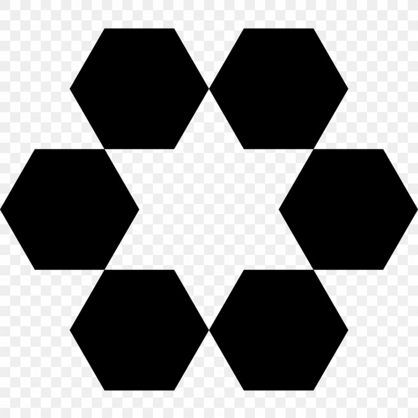 Hexagon Polygon Fractal Clip Art, PNG, 900x900px, Hexagon, Black, Black And White, Fractal, Geometry Download Free