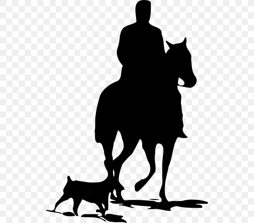 Horse Silhouette Clip Art, PNG, 524x720px, Horse, Black, Black And White, Cattle Like Mammal, Cowboy Download Free