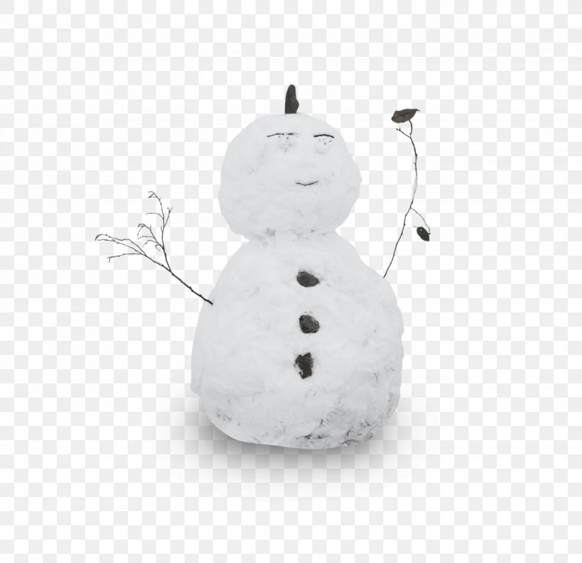 Snowman, PNG, 2894x2801px, Snowman, Black And White, White Download Free