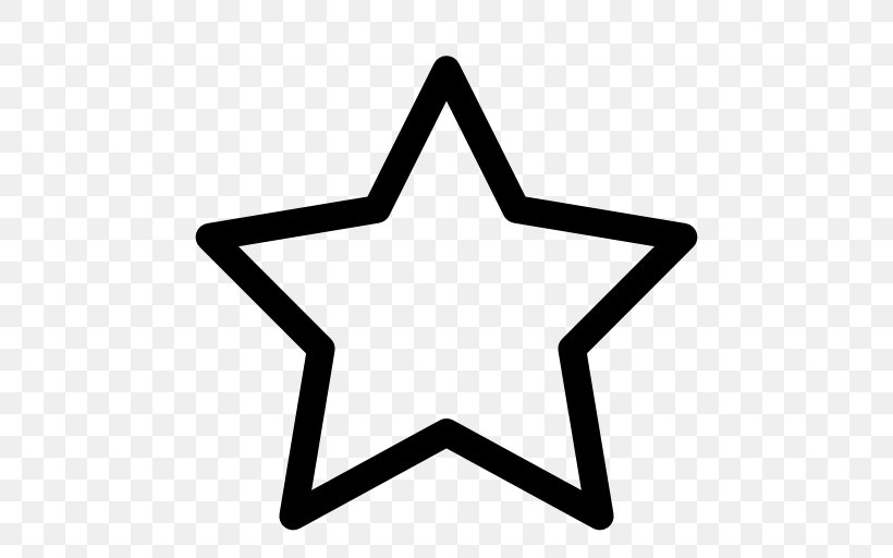 Star And Crescent Symbol, PNG, 512x512px, Star, Area, Black And White, Fivepointed Star, Shape Download Free