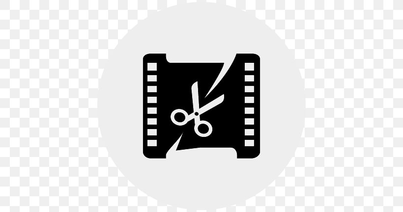 Video Editing Cut Post-production, PNG, 432x432px, Video Editing, Black And White, Brand, Cut, Editing Download Free