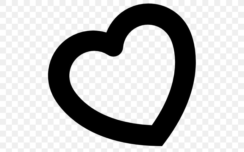 Heart Symbol Love Clip Art, PNG, 512x512px, Heart, Black And White, Hearts, Love, Monochrome Download Free
